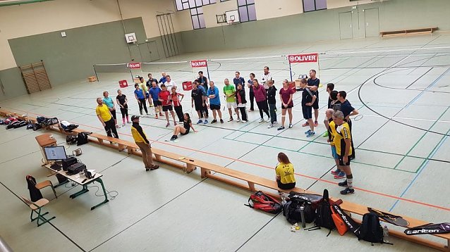 Bild: 2. Badminton Mannschaftsturnier