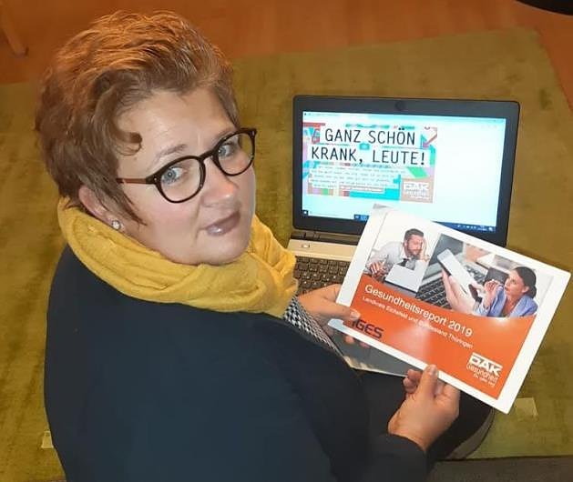 Bild: Beatrice Knauf-M&uuml;ller legte die neuen Zahlen vor