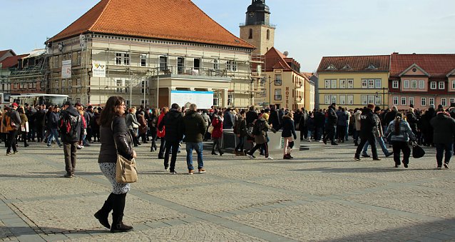 Bild: Zum 10. Mal auf dem Marktplatz in Sondershausen