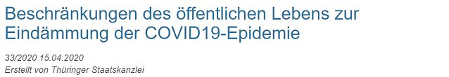 Bild: Erleichterte &Ouml;ffnung von Gesch&auml;ften? April, April in Th&uuml;ringen