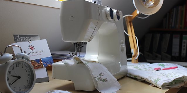 Bild: N&auml;hmaschine