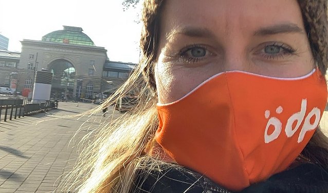 Bild: Unterst&uuml;tzer sammeln in Corona-Zeiten: die &Ouml;DP beklagt sich