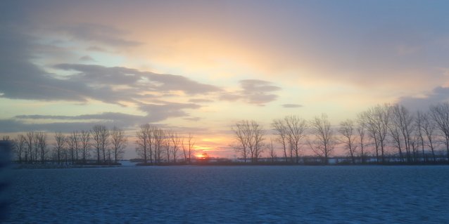 Bild: Sonnenuntergang