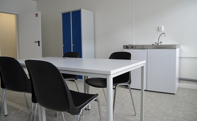 Bild: Zimmer in der Obdachlosenunterkunft