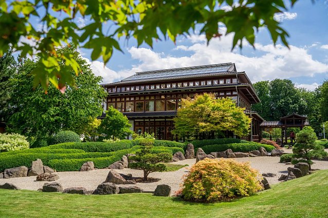 Bild: Der Japanische Garten in Bad Langensalza ist ein Au&szlig;enstandort der BUGA 2021