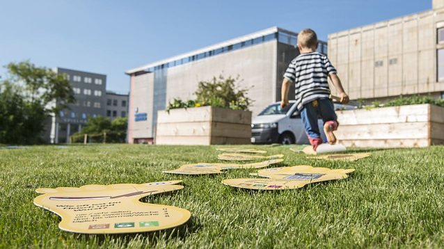 Bild: &Ouml;kologischer "Fu&szlig;abdruck"