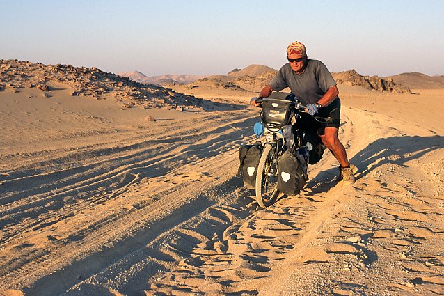 Bild: Mit dem Fahrrad durch Afrika