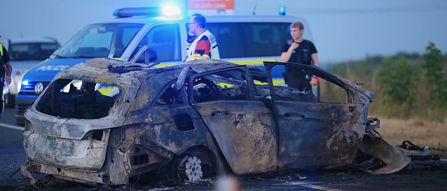 Bild: T&ouml;dlicher Unfall zwischen M&uuml;hlhausen und Grabe