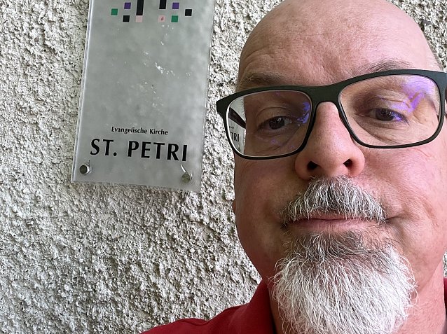 Bild: Der Kirchenorganist Christian Kropp