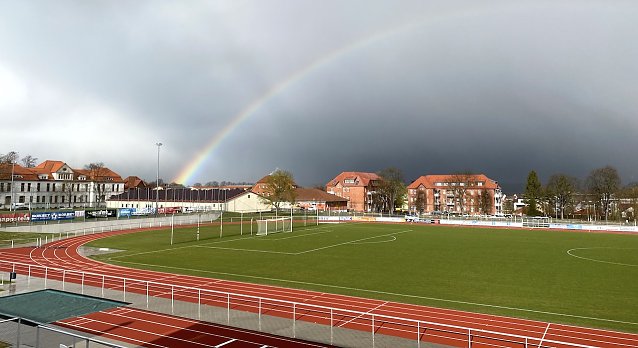 Bild: Stadion der Freundschaft wird Austragungsort eines besonderen Spiels