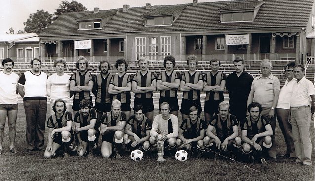 Bild: Die Mannschaft der BSG Landbau