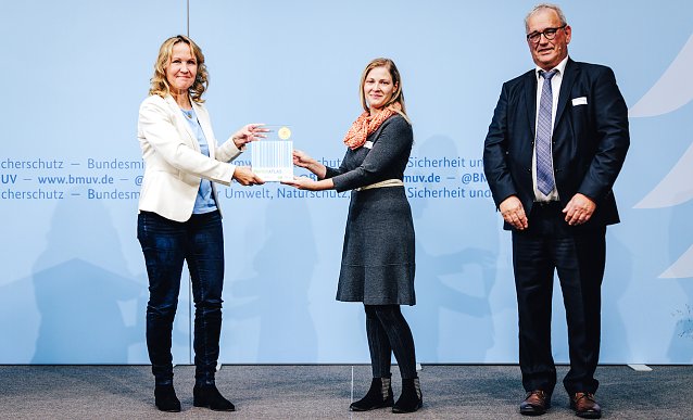 Bild: Auszeichnung im Bundesumweltministerium