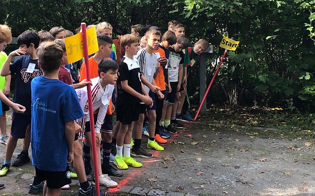 Bild: Kreisjugendspiele gestern am J&uuml;denh&uuml;gel