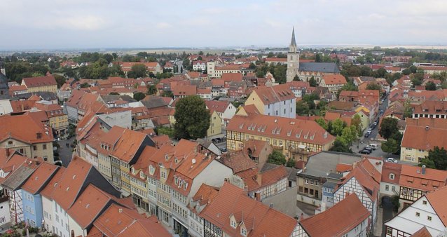 Bild: Blick auf Bad Langensalza