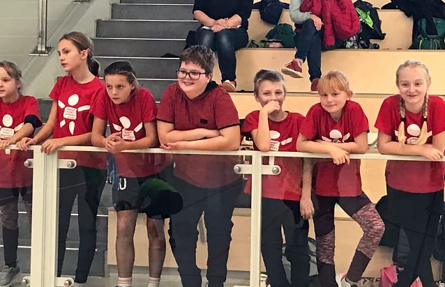 Bild: Zweifelderball-Turnier in der Salza-Halle