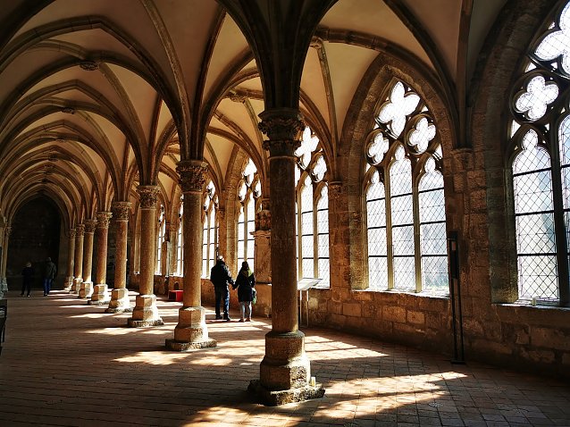 Bild: Kreuzgang im Kloster Walkenried