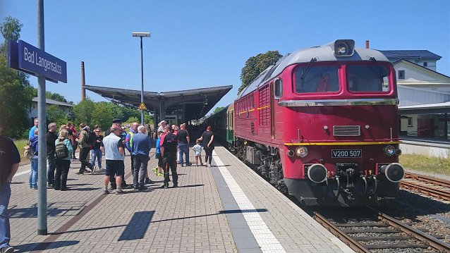 Bild: Bahnromantik in Bad Langensalza
