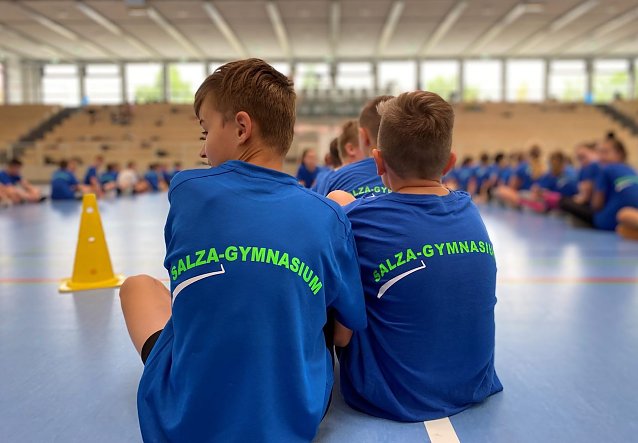 Bild: Geht da noch was au&szlig;er Handball in der Salza-Halle?