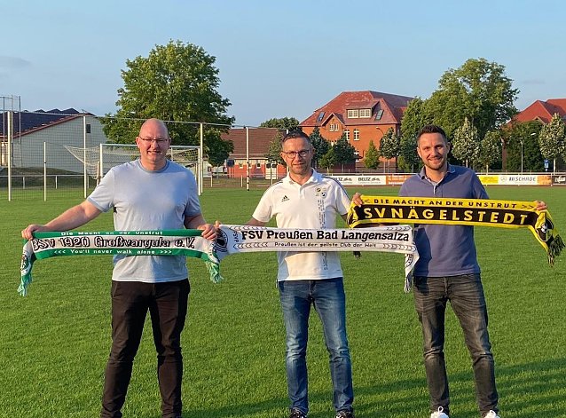 Bild: Die Vorstandsmitglieder Martin Thomalla, Benno Harbauer und Fabian Hirsch (v.l.n.r.)