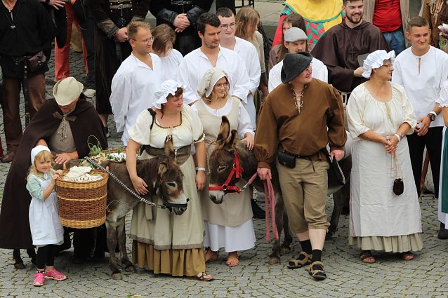 Bild: Das Mittelalterfest in Bad Langensalza wird jedes Jahr Ende August gefeiert.