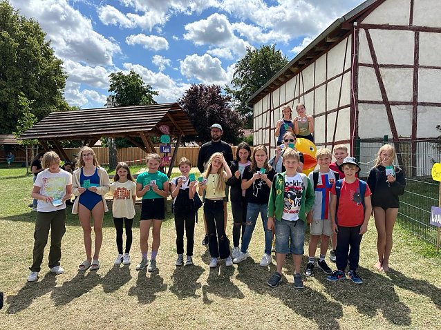 Bild: Schwimmlager der 5. Klassen
