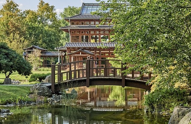 Bild: Der Japanische Garten in Bad Langensalza