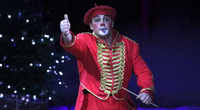 Bild: Clown Angelo begeistert nicht nur die Kinder