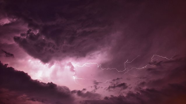 Bild: Unwetter heute Nacht &uuml;ber Deuna