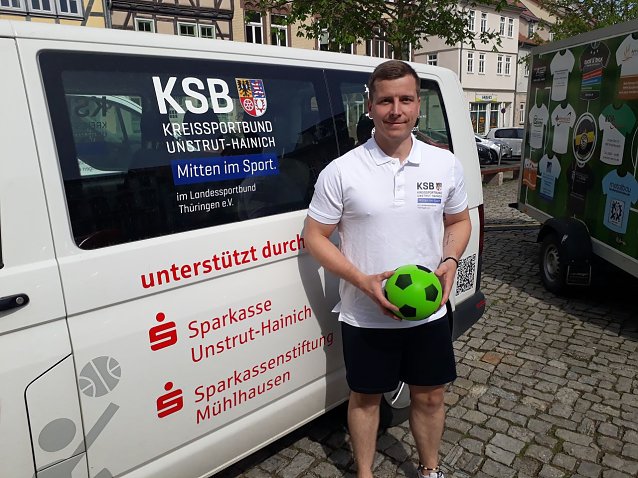 Bild: Florian Meyer ist neuer Sportjugendkoordinator beim Kreissportbund
