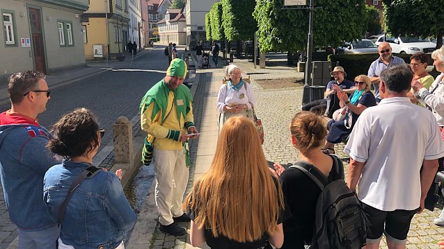 Bild: Stadtf&uuml;hrung in Bad Langensalza mit G&auml;stef&uuml;hrer Markus Fromm