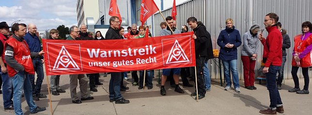 Bild: Arbeit niedergelegt