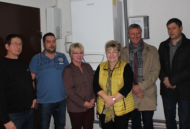 Bild: Besuch im Vereinshaus
