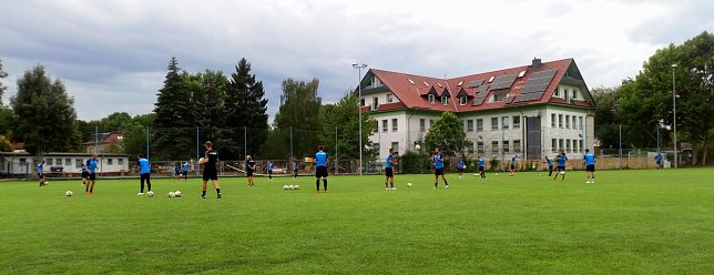 Bild: Letztes Training