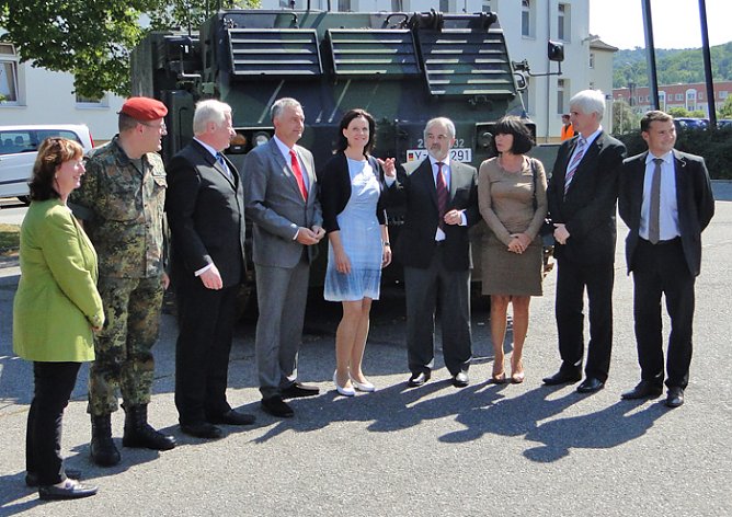 Nachtrag zum Besuch (Foto: Bundeswehr)