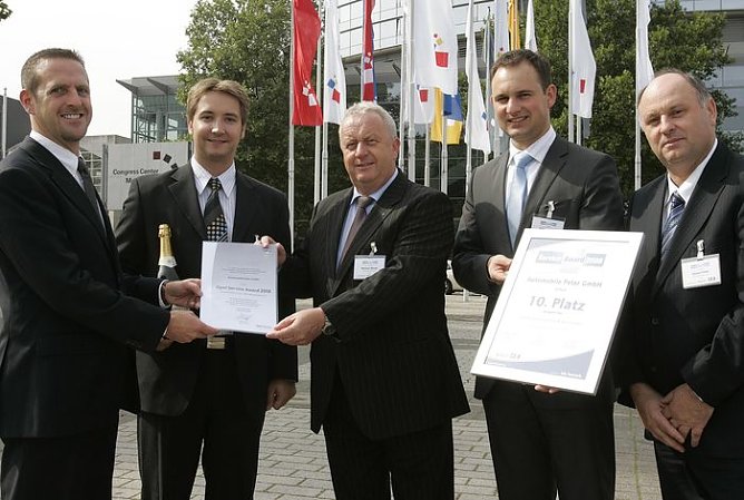 Service-Award 2008 (Foto: AHP) Service-Award 2008 (Foto: AHP)
