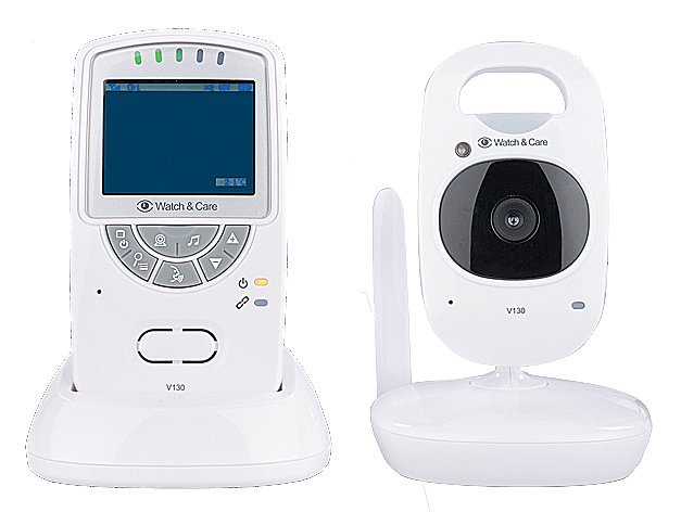 Babyphone mit Video&uuml;bertragung: Audioline Watch & Care V130 (Foto: Stiftung Warentest)