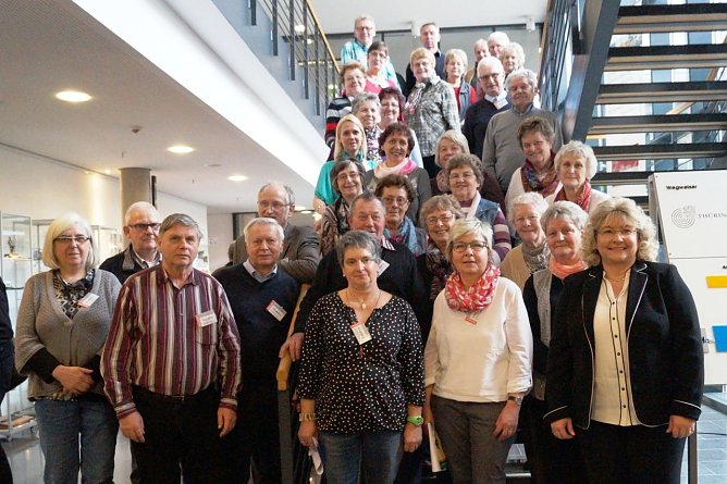 Die Besucher aus Schlotheim erlebten einen interessanten Tag in der Landeshauptstadt. (Foto: Foto: privat)