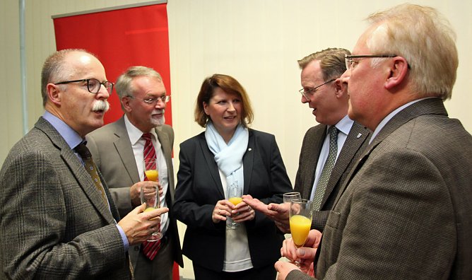 Ministerpräsident würdigt Sozialversicherungsträger (Foto: Knappschaft) Ministerpräsident würdigt Sozialversicherungsträger (Foto: Knappschaft)