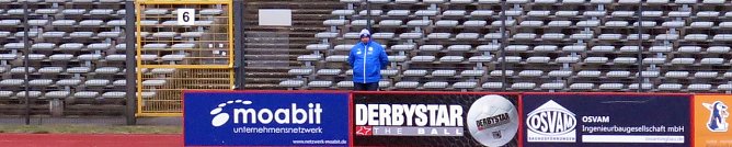 Einsamer Pr&auml;sident (Foto: nnz)