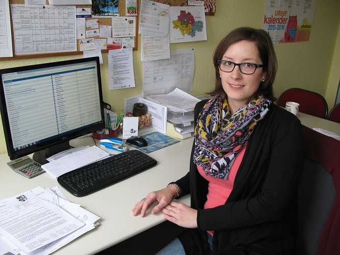 Die neue Projektverantwortliche im Fachdienst Familie und Jugend der Kreisverwaltung: Katharina Richter.  (Foto: Landratsamt)