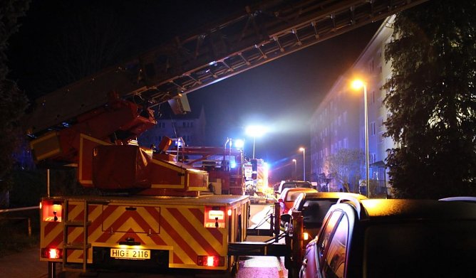 Einsatz bei Wohnungsbrand (Foto: Feuerwehr Heiligenstadt)
