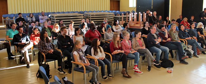 Ensemble zum Probenstart in Sondershausen (Foto: Karl-Heinz Herrmann)