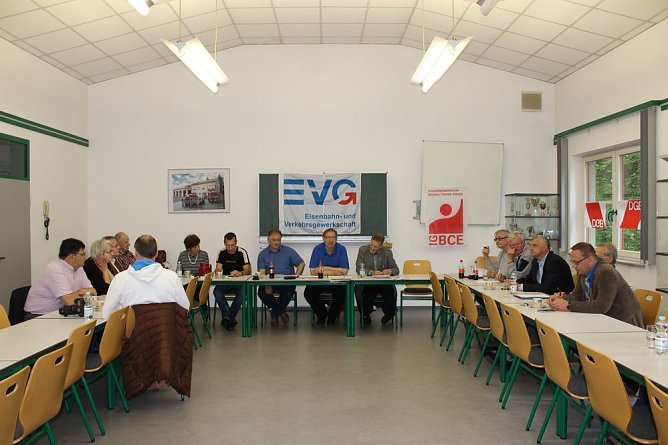 Gewerkschafter trafen sich in Ebeleben (Foto: Karl-Heinz Herrmann)