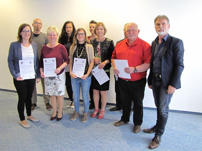 Landrat Harald Zanker berief den Begleitausschuss f&uuml;r die lokale Partnerschaft f&uuml;r Demokratie (Foto: Pressestelle Landratsamt Unstrut-Hainich Kreis)