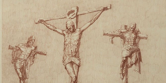 Kreuzigungsszene von Werner T&uuml;bke  (Foto: Kunsthaus)