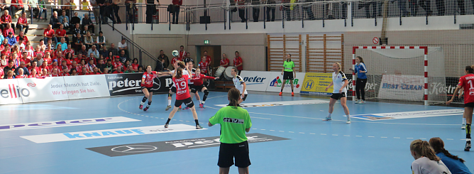 Th&uuml;ringer HC gegen Glassverket Elite Drammen (Foto: Angelo Glashagel)