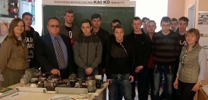 In Litauen unterrichtet (Foto: privat)