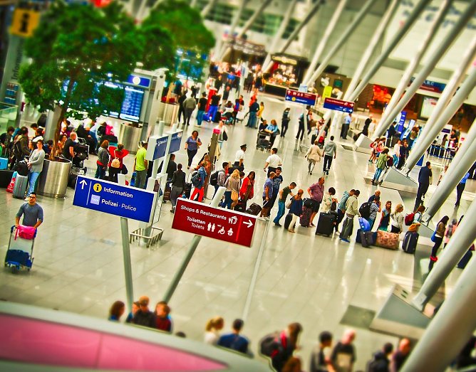 &Auml;rger am Flughafen (Foto: MichaelGaida)