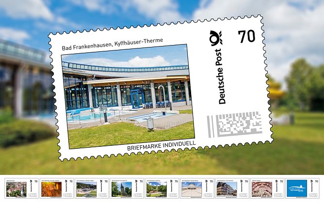 Sonderbriefmarken von Bad Frankenhausen (Foto: Stadtmarketing Bad Frankenhausen)