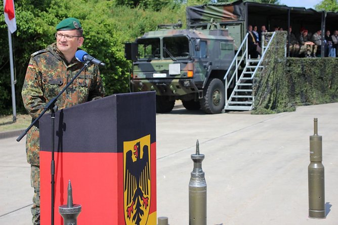 Einheiten der Bundeswehr verabschiedet (Foto: Karl-Heinz Herrmann)